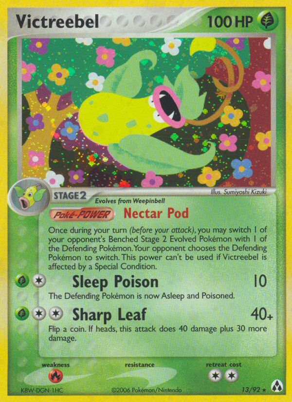 PSA 10 Dark Victreebel Team Rocket graded Pokémon card