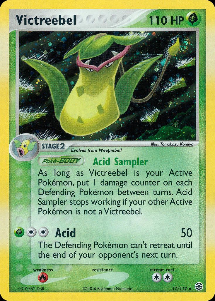 PSA 10 Victreebel EX Dragon graded Pokémon card