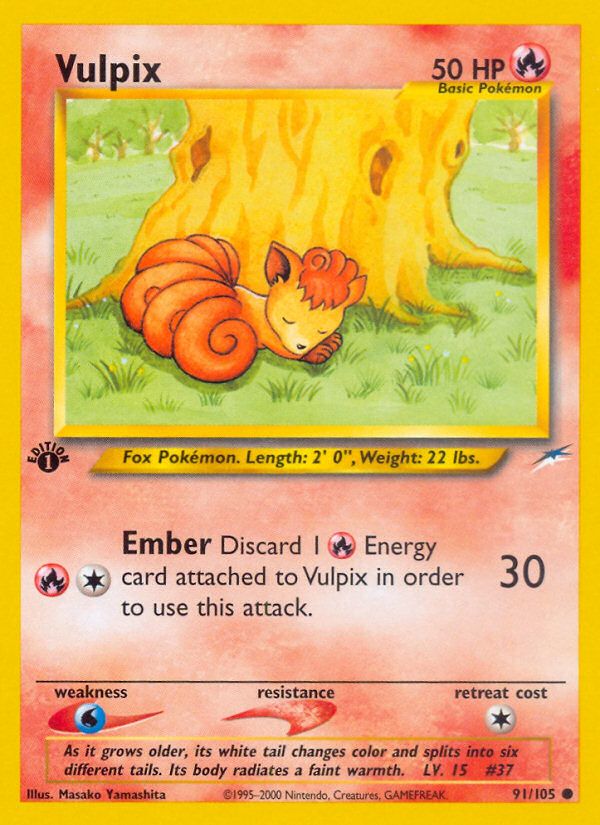 PSA 10 Vulpix Legendary Collection Reverse Holo graded Pokémon card
