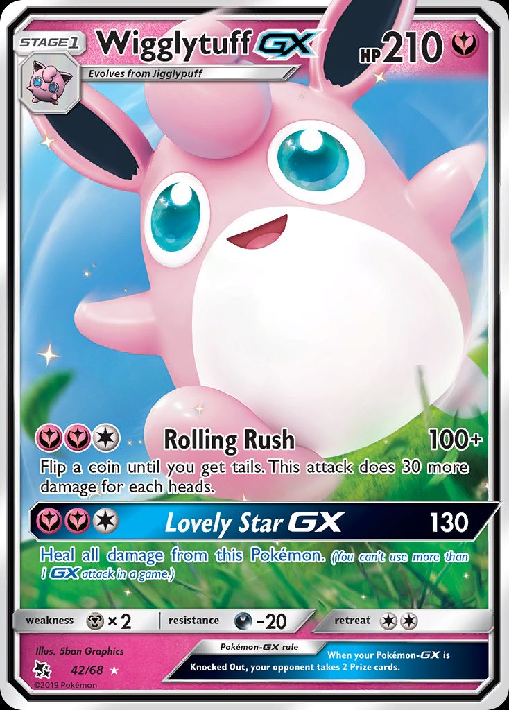 PSA 10 Wigglytuff-GX Crimson Invasion graded Pokémon card