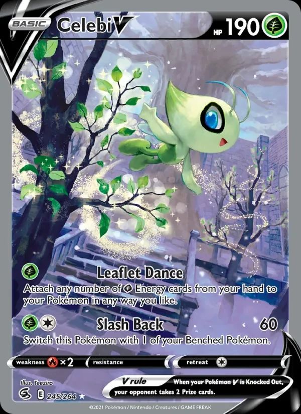 Celebi V Fusion Strike card
