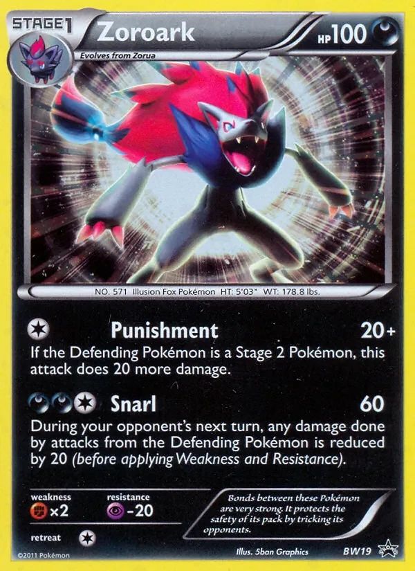 Zoroark BW19