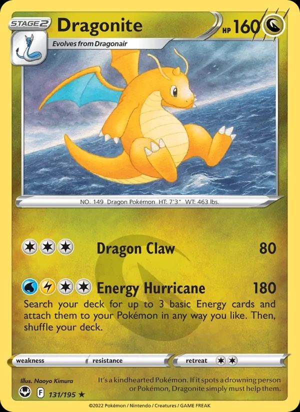 Dragonite Silver Tempest card