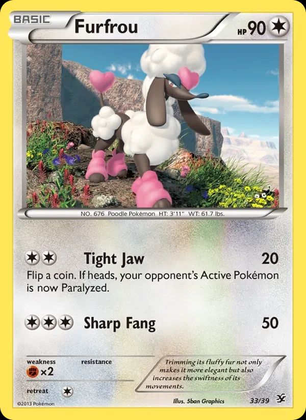 Furfrou Kalos Starter Set card