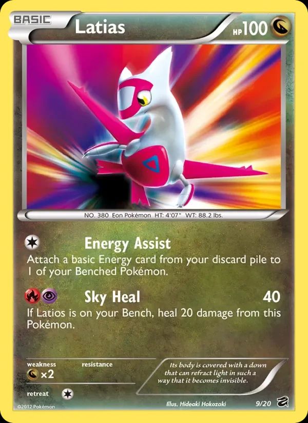Latias Dragon Vault card