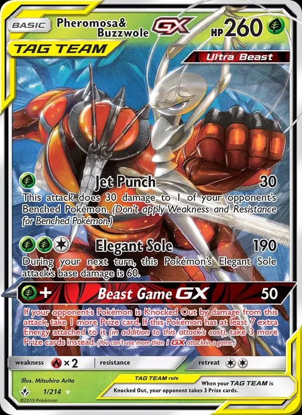Pheromosa & Buzzwole GX 1