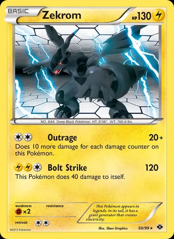 Zekrom Next Destinies card