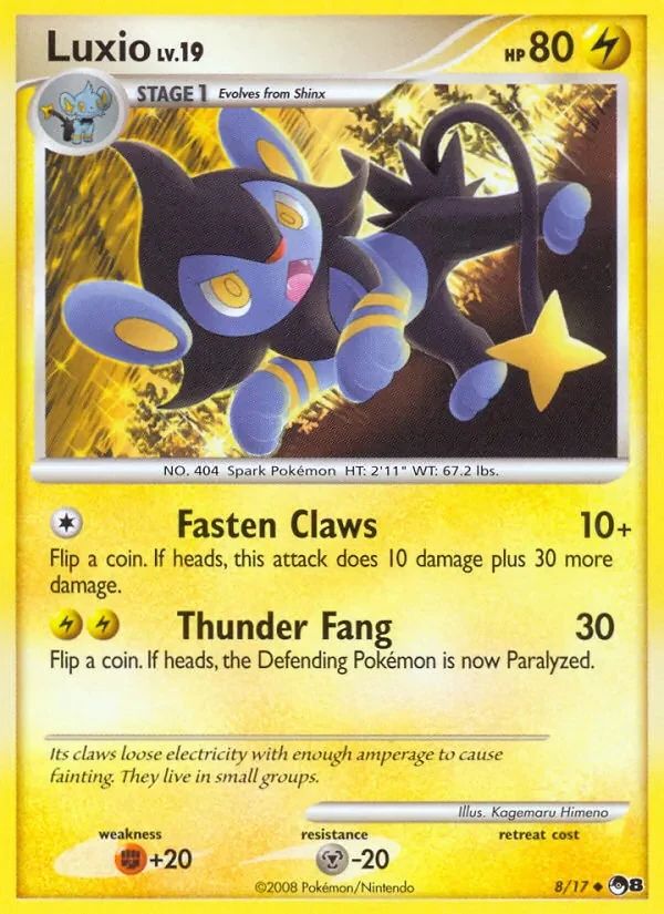 Luxio POP Series 8 card