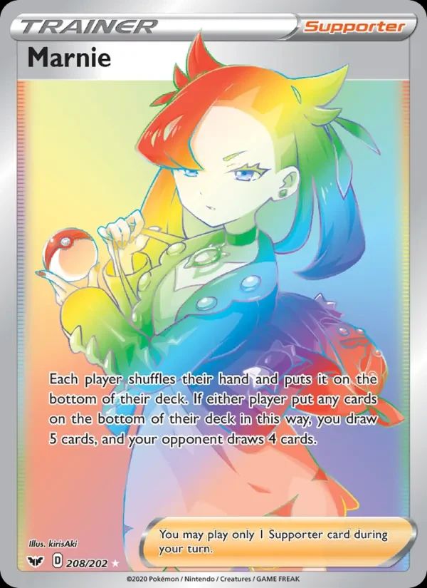 Marnie Sword & Shield card