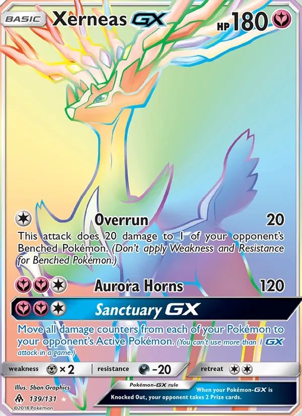 Xerneas-GX Forbidden Light card