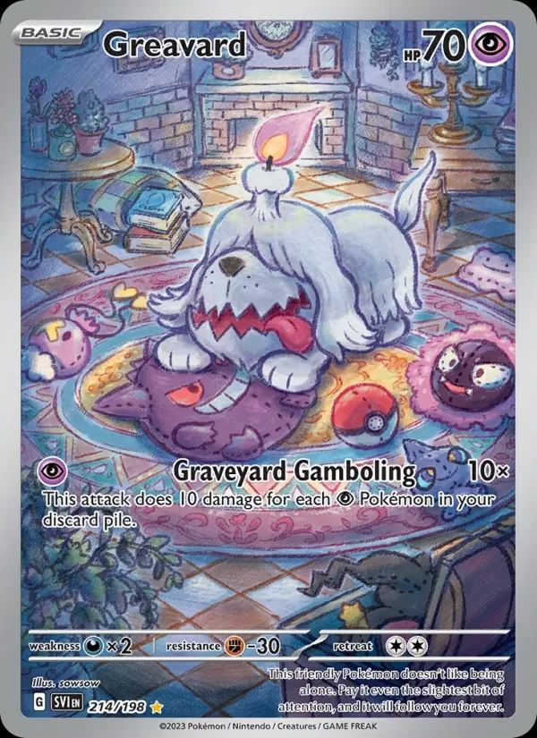 Greavard Scarlet & Violet card
