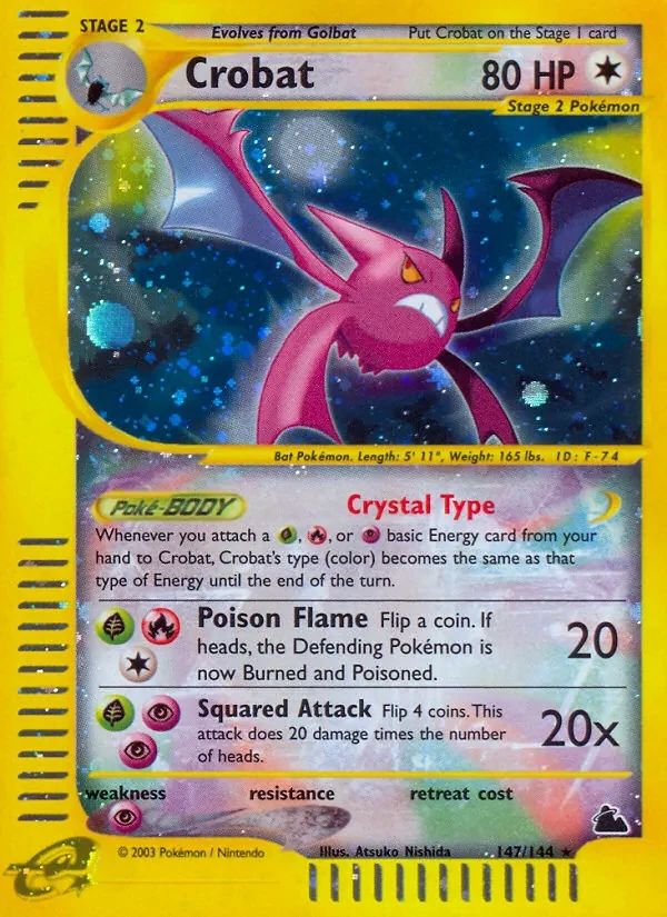 Crobat Skyridge card
