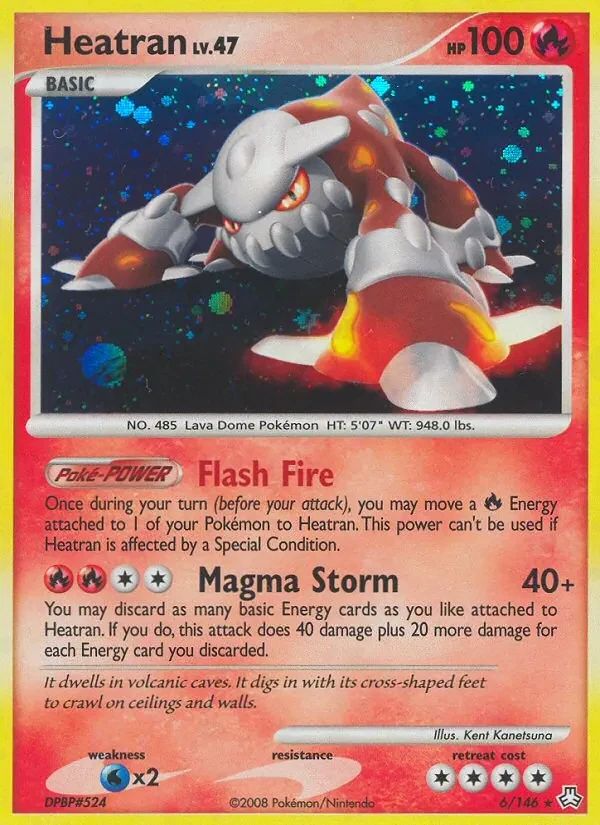 Heatran Legends Awakened card