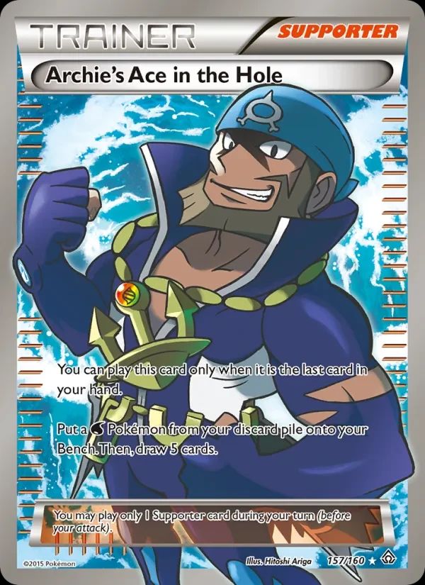 Archie's Ace in the Hole Primal Clash card