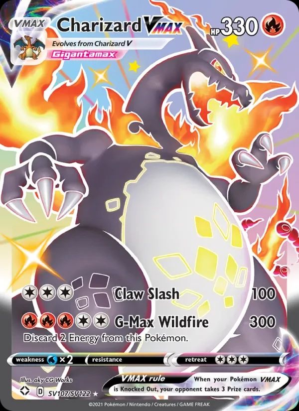Charizard VMAX Shining Fates card