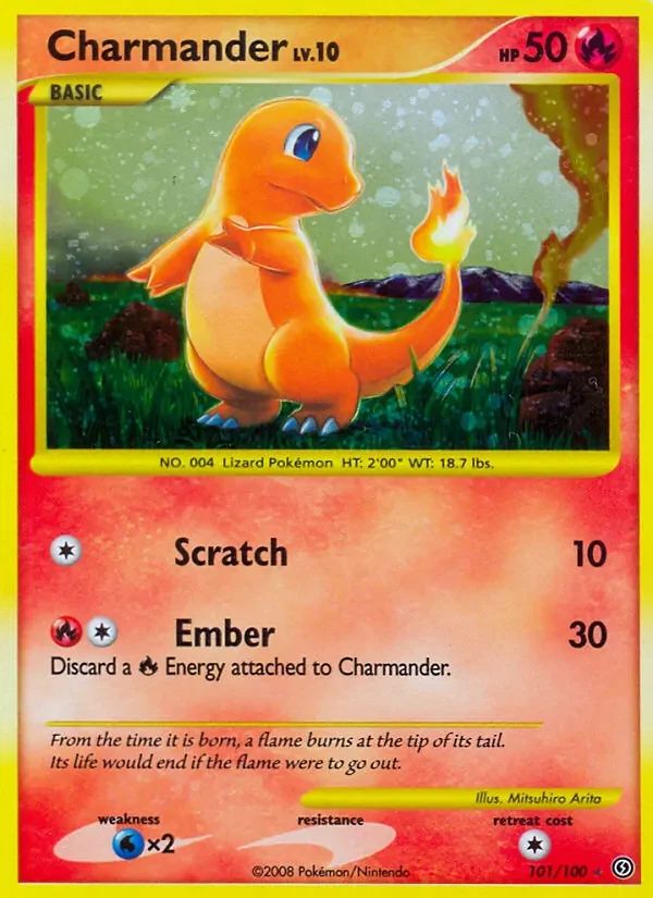 Charmander Stormfront card