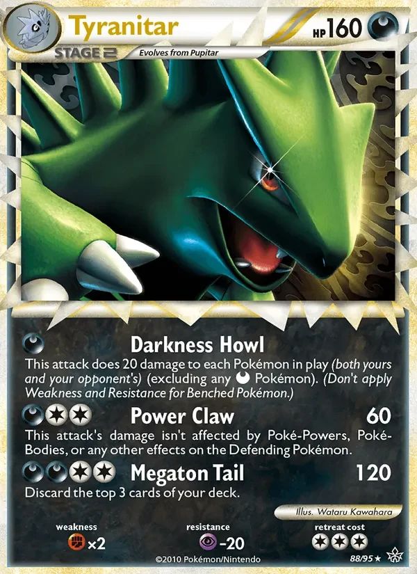 Tyranitar Unleashed card