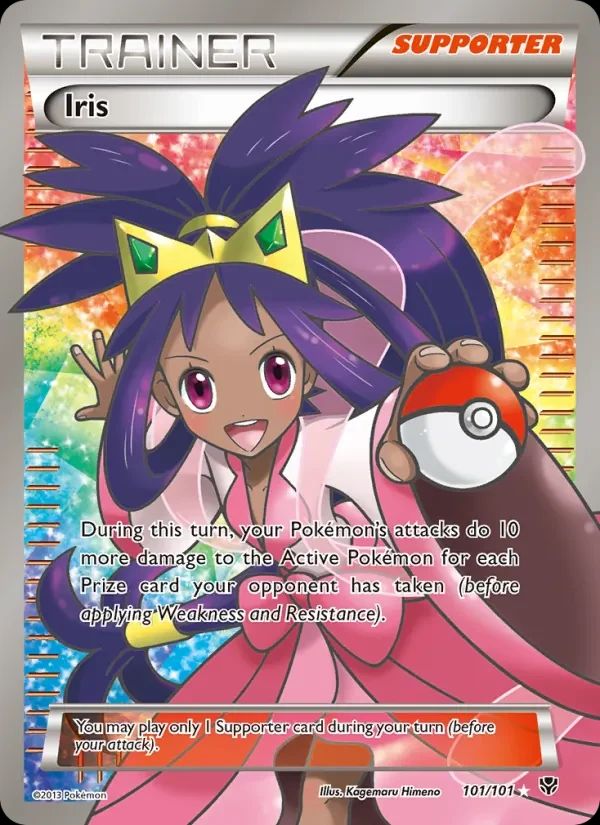 Iris Plasma Blast card