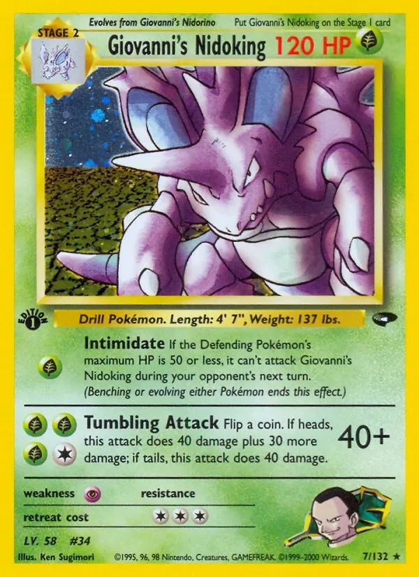 Giovanni's Nidoking 7