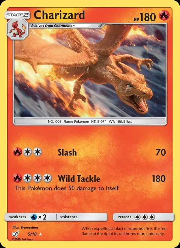 Charizard Detective Pikachu card