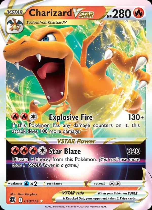 Charizard VSTAR Brilliant Stars card