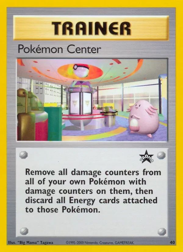 Pokemon Center Wizards Black Star Promos card