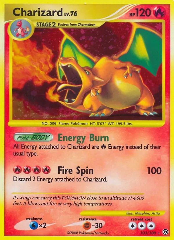 Charizard Stormfront card