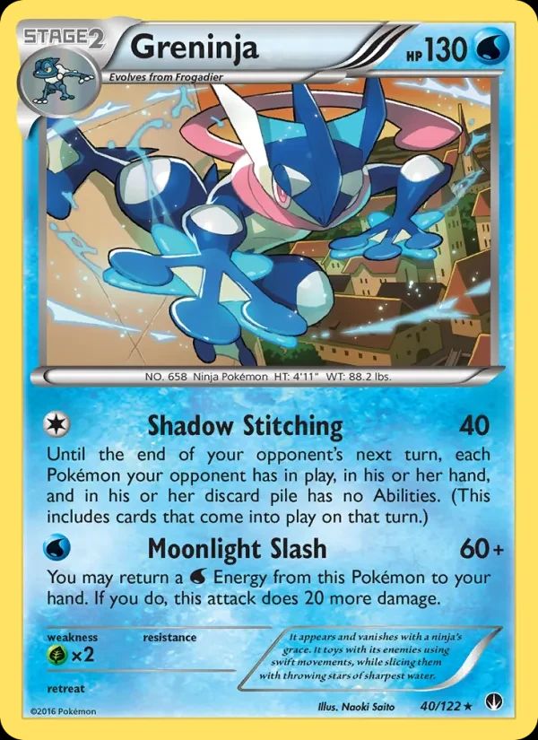 Greninja BREAKpoint card