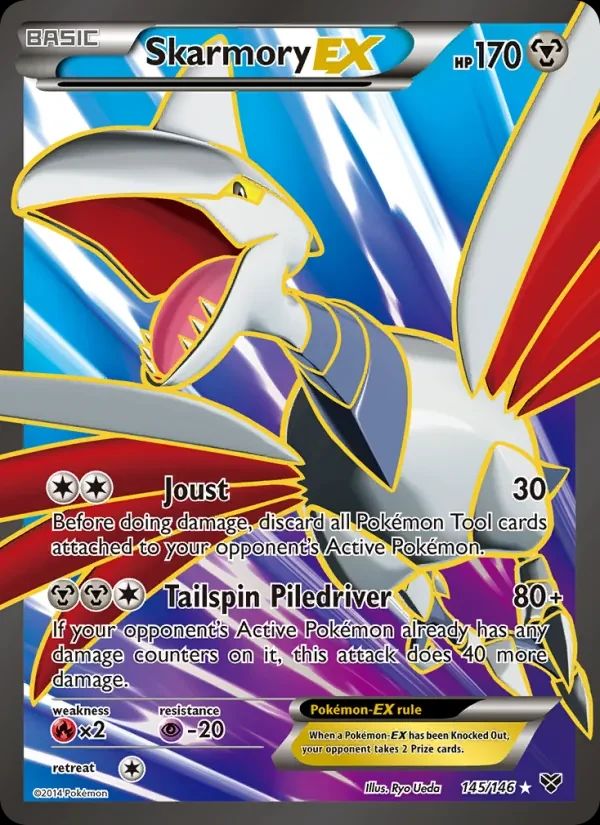 Skarmory EX XY card