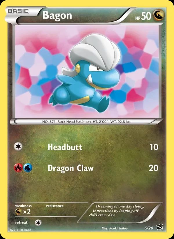 Bagon Dragon Vault card