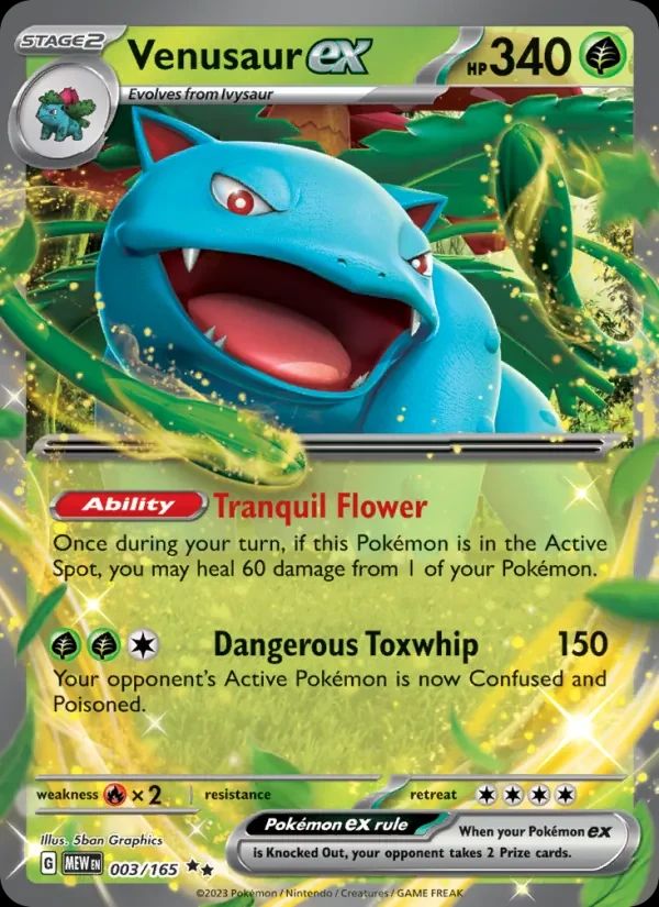 Venusaur ex 3