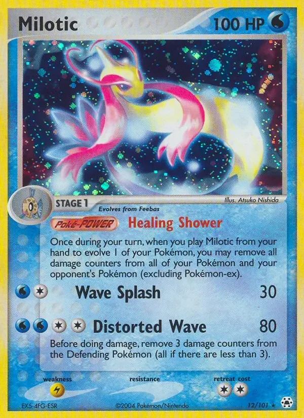 Milotic EX Hidden Legends card