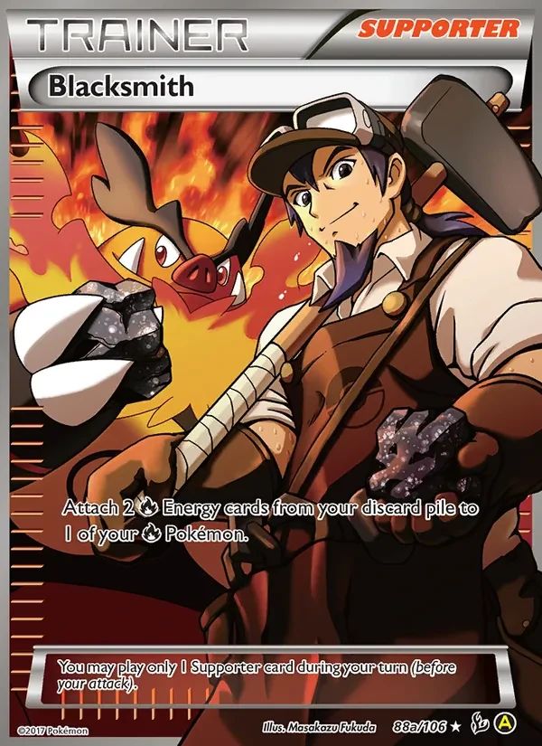 Blacksmith Flashfire card