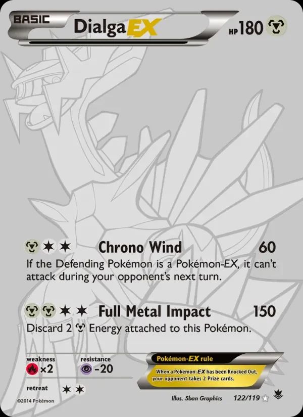Dialga EX Phantom Forces card