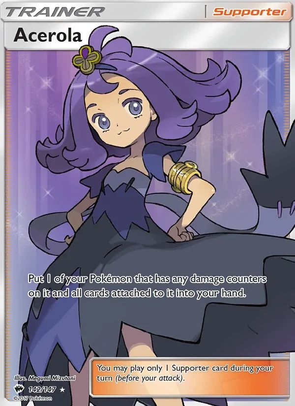 Acerola Burning Shadows card
