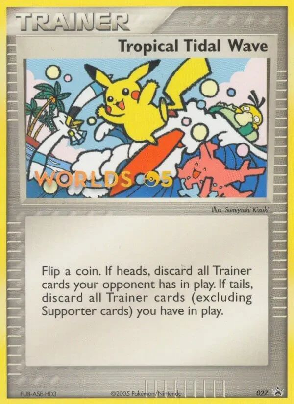 Tropical Tidal Wave Nintendo Black Star Promos card
