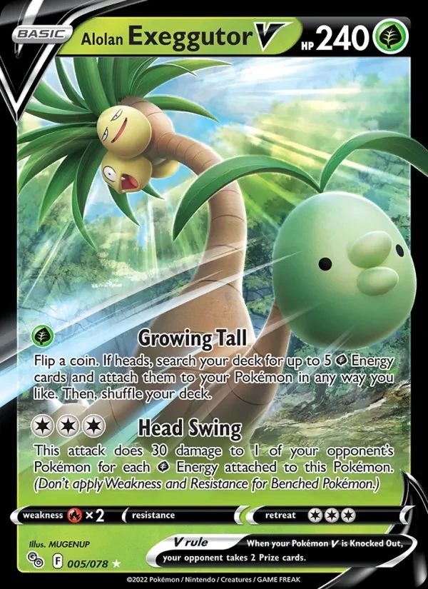 Alolan Exeggutor V 5
