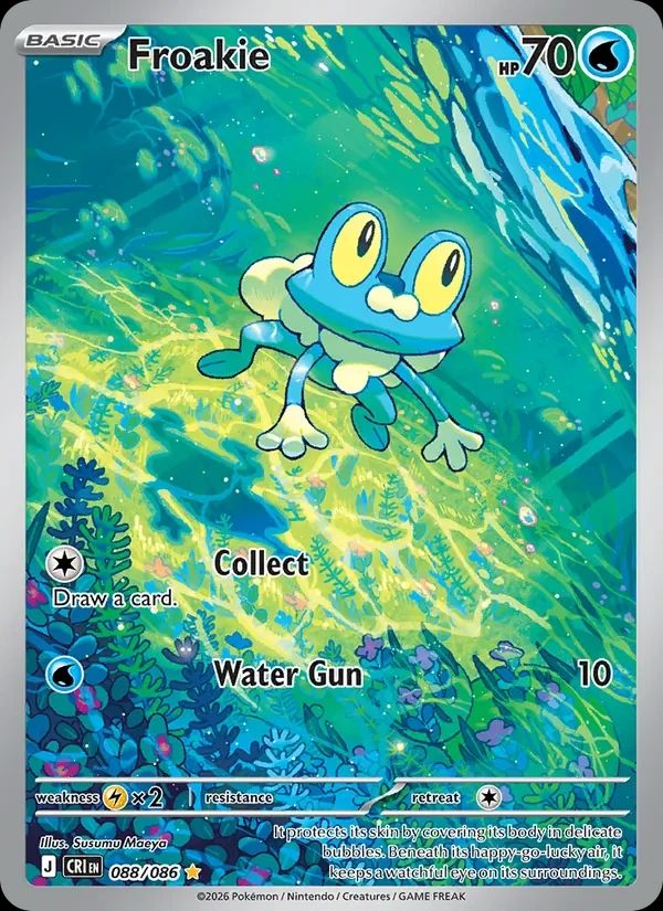 Froakie Chaos Rising card