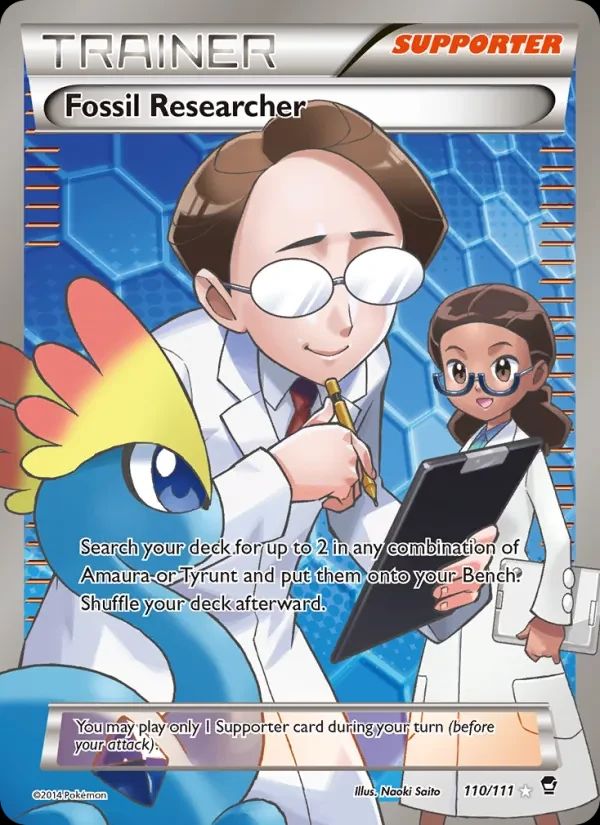 Fossil Researcher Furious Fists card