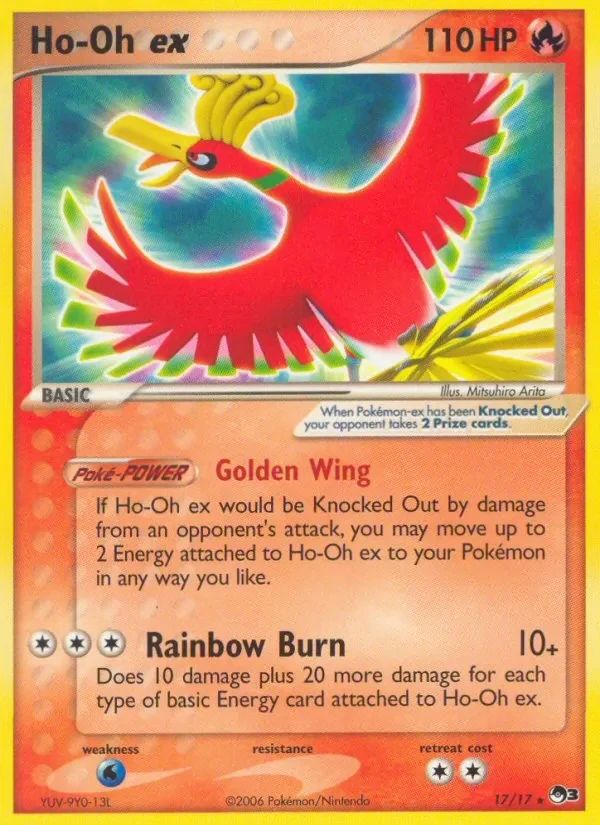 Ho-Oh EX POP Series 3 card