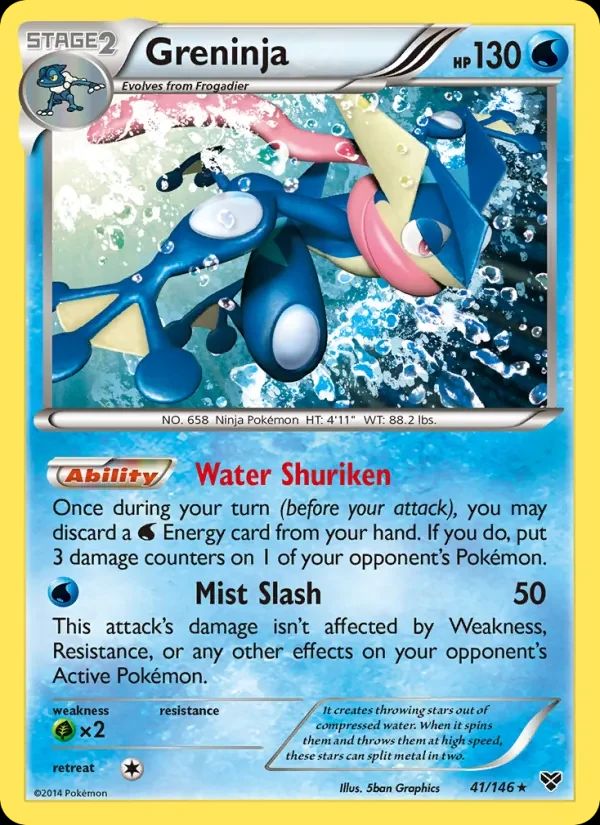 Greninja XY card