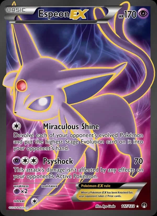 Espeon EX BREAKpoint card