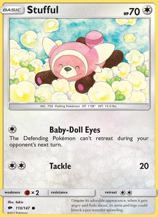 Stufful Burning Shadows card