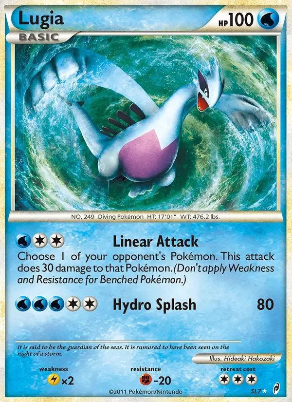 Lugia Call of Legends card