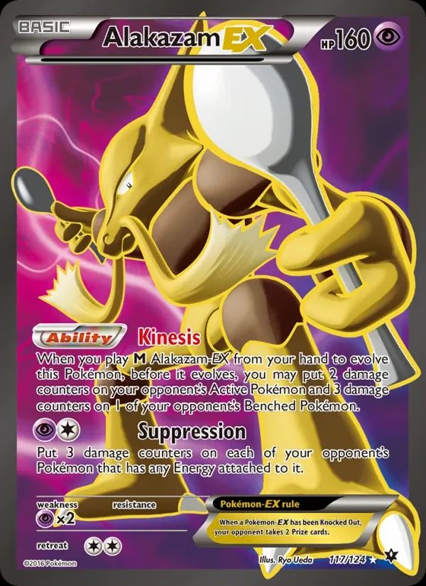 Alakazam EX Fates Collide card