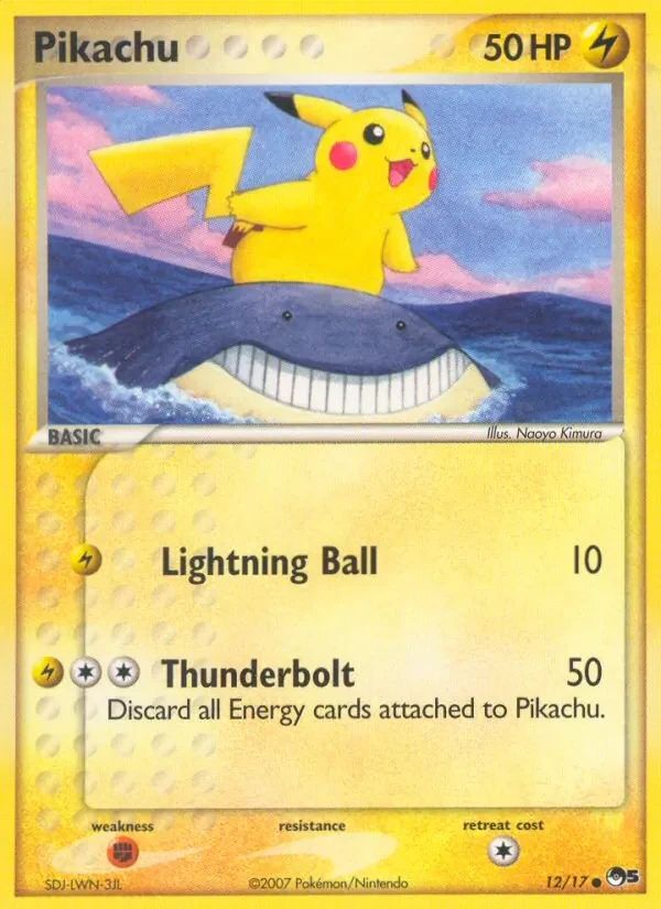 Pikachu POP Series 5 card