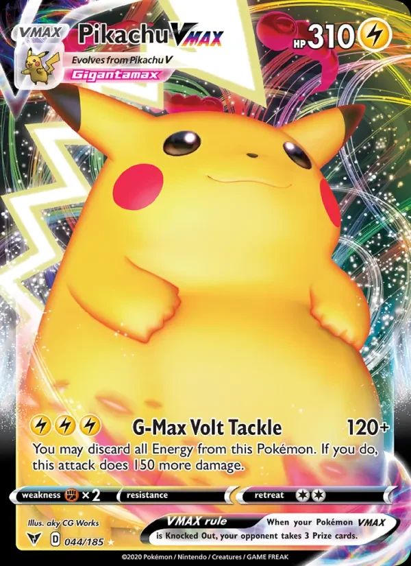Pikachu VMAX Vivid Voltage card