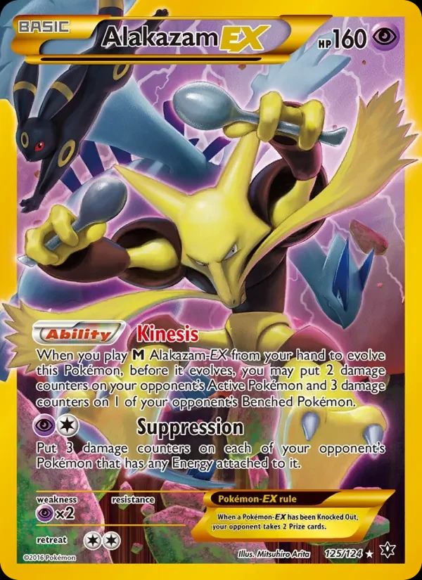 Alakazam EX Fates Collide card