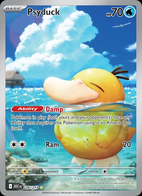 Psyduck Ascended Heroes card
