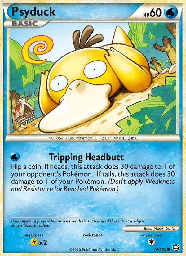 Psyduck Triumphant card